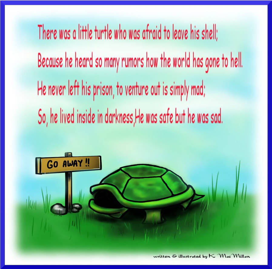 Turtle Poem By KellyMacMillan On DeviantArt