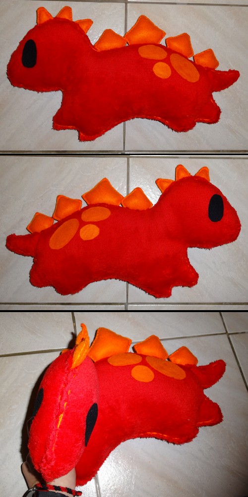 Dinosaur plushie