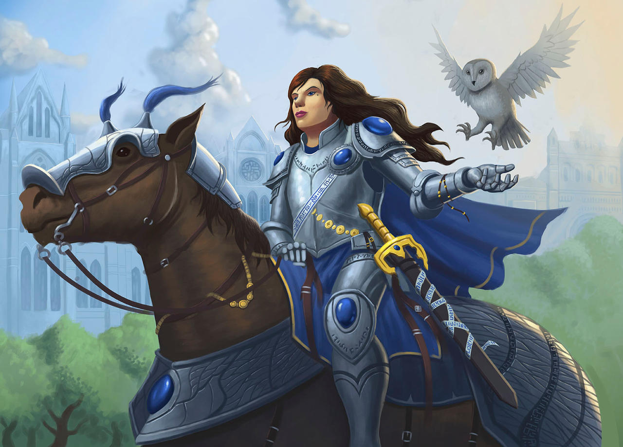 Azorius Knight by RenMoraes on DeviantArt