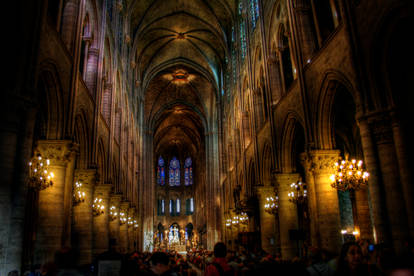 Notre Dame inside