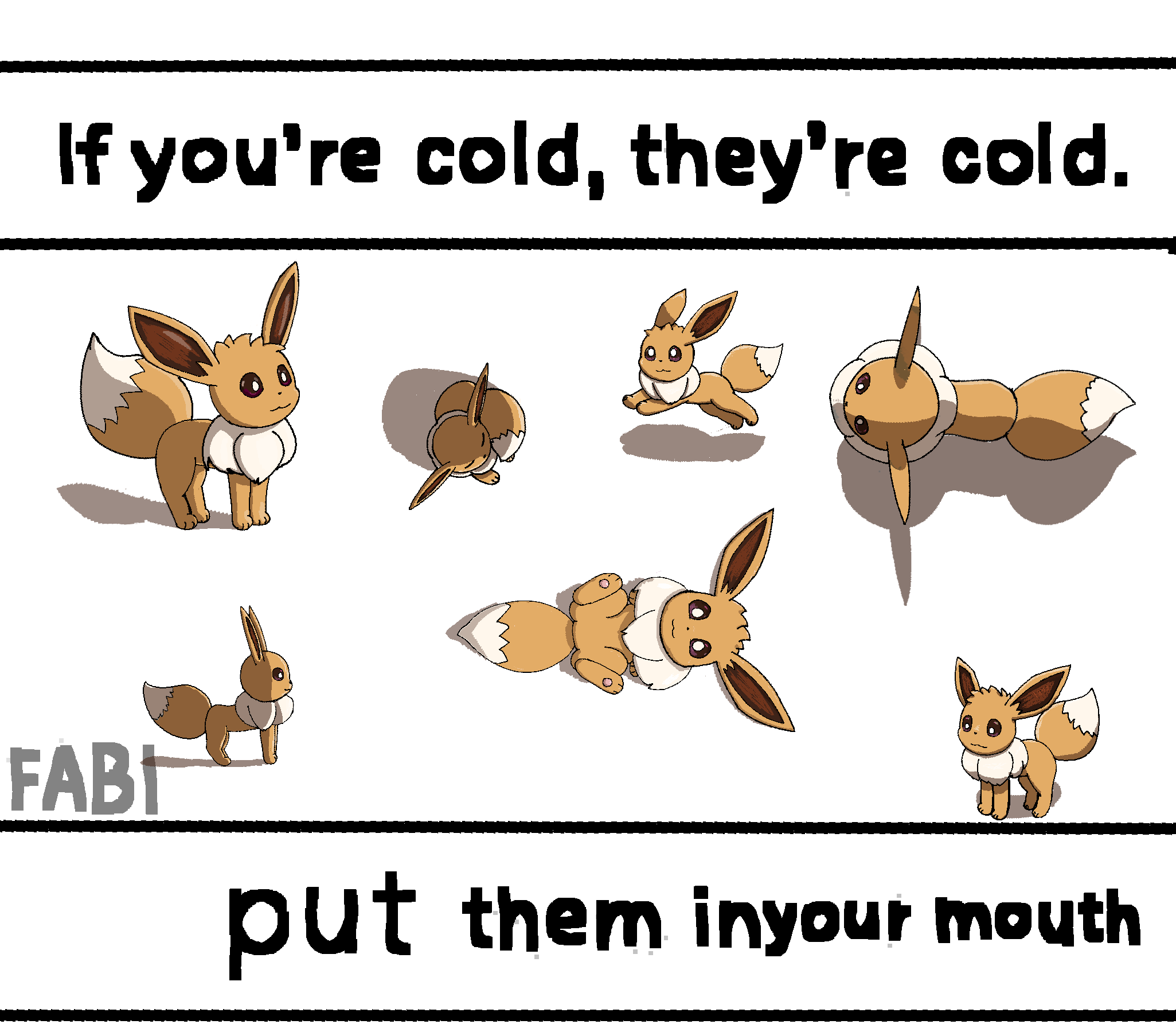 Eevee meme by FABIcute on DeviantArt