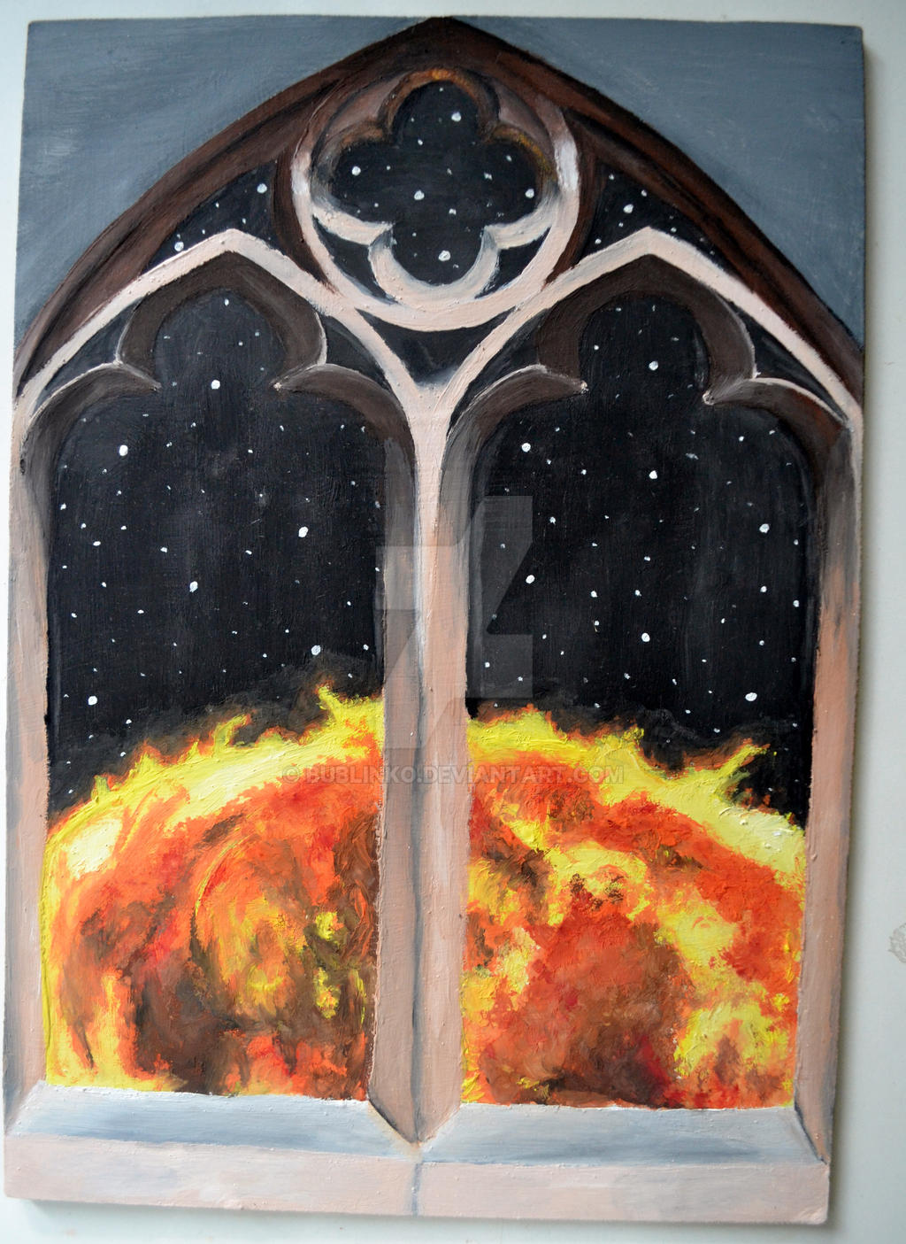 Gothic Window And The Sun By Bublinko On Deviantart