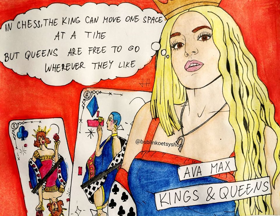 KINGS AND QUEENS - Ava Max worksheet