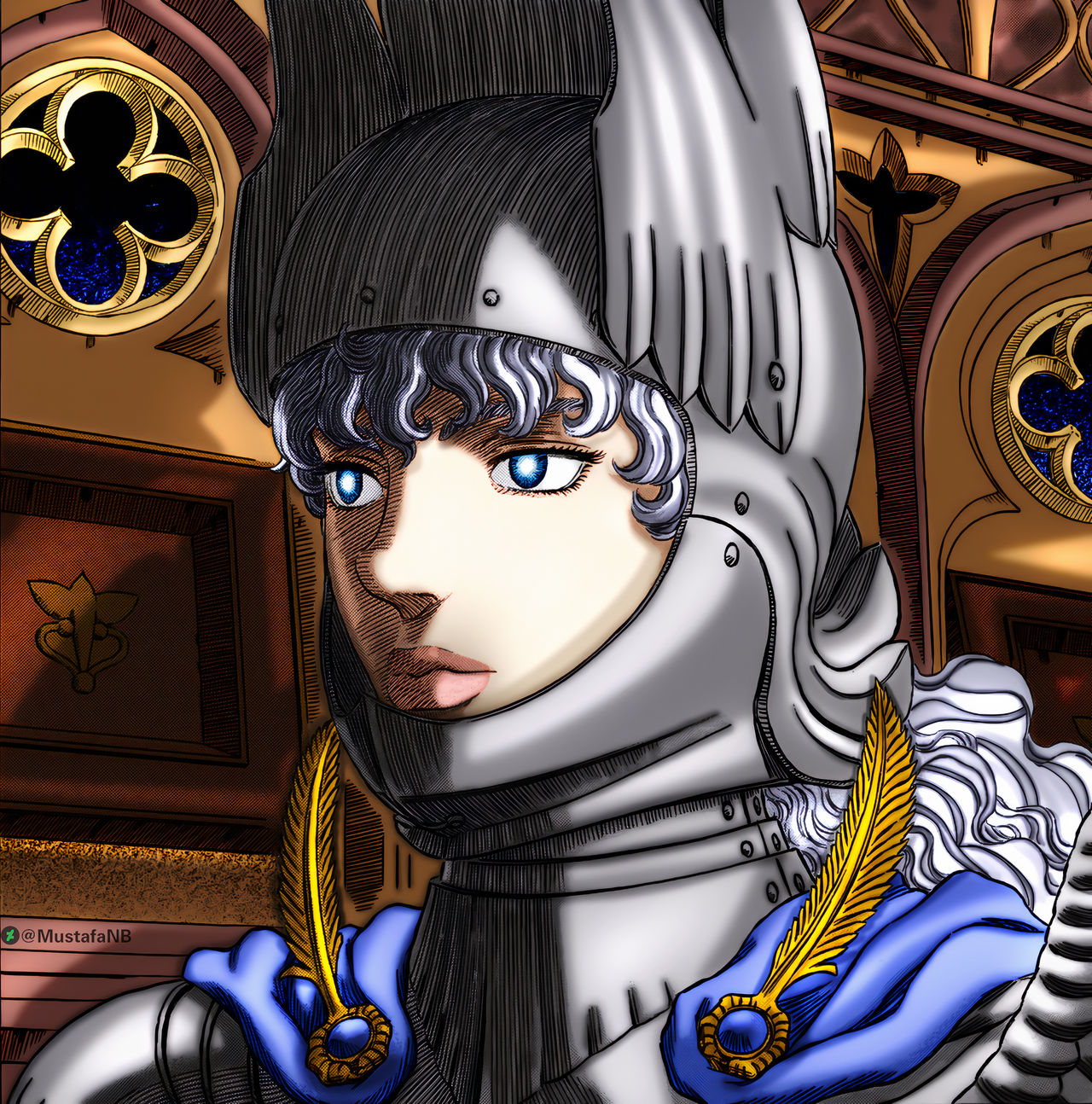 Child Griffith Berserk - Griffith Colored Page (Chapter 291) by MustafaNB on DeviantArt
