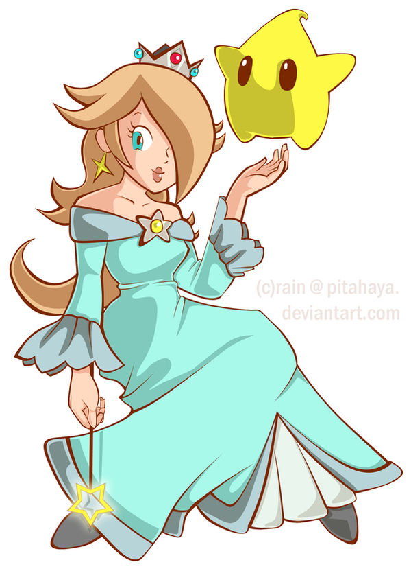 Nintendo girls. Rosalina принцесса.