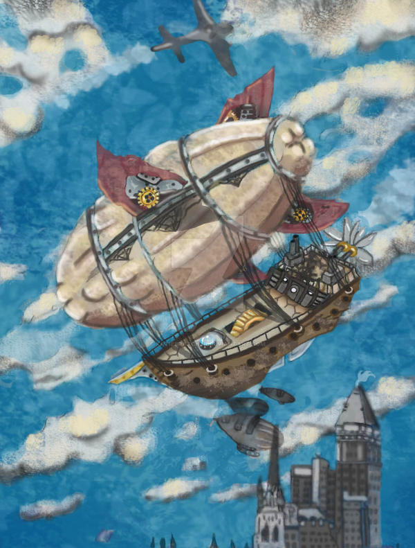 Final Airship by KatieBratcher on DeviantArt