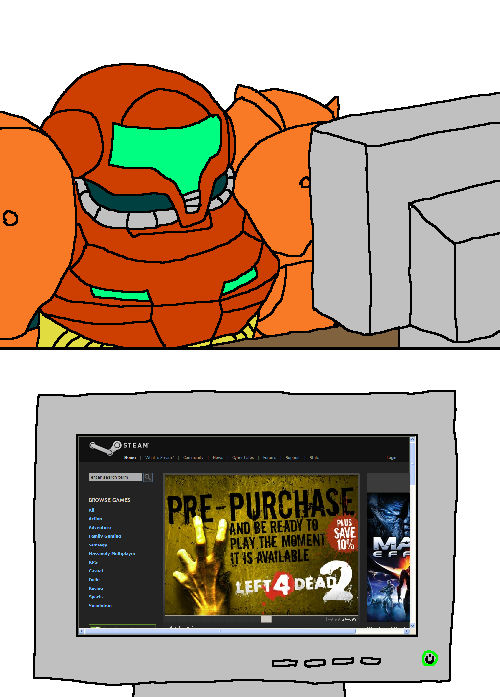 Metroid Prime Steam 4 by doodlegarmander on DeviantArt