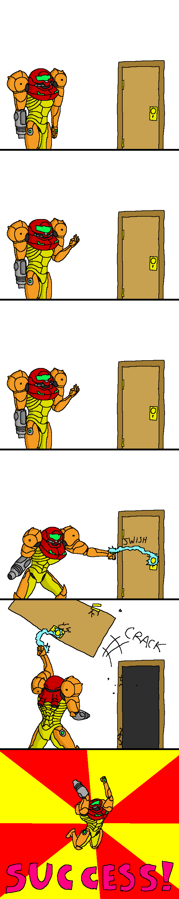 Metroid: Samus vs. a Door Pt.3