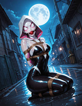 Spider-Gwen Bondage