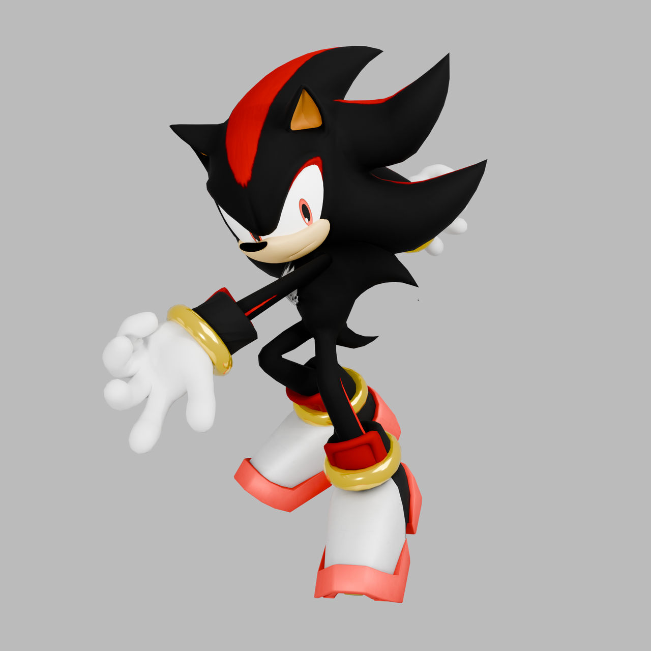 {Blender} Shadow the hedgehog by AngelicaAnnabelle00 on DeviantArt