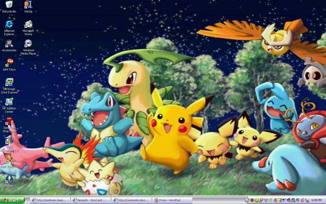 Pokemon Desktop by azurawolf on DeviantArt