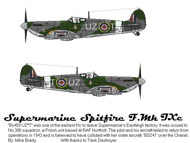 Supermarine Spitfire Mk. IXc by alotef on DeviantArt