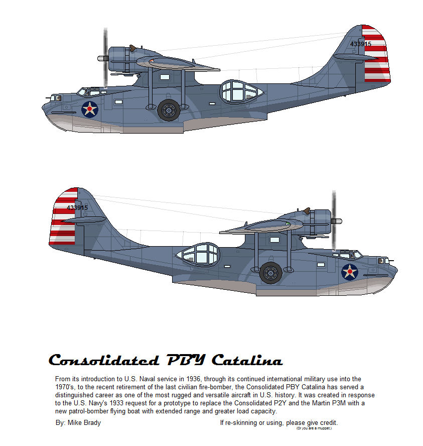 Pby Drawing Consolidated PBY Catalina by alotef on DeviantArt