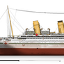 HMHS Britannic: Profile. (1915)