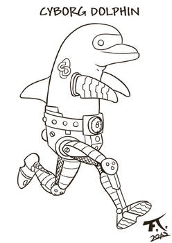 Cyborg Dolphin