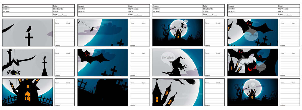 Story board - witch