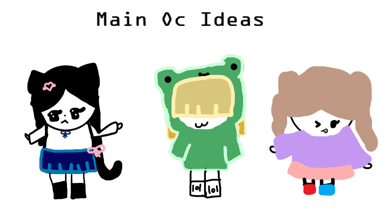 Oc Ideas Rapper Main Oc Ideas by Peachfrogg on DeviantArt