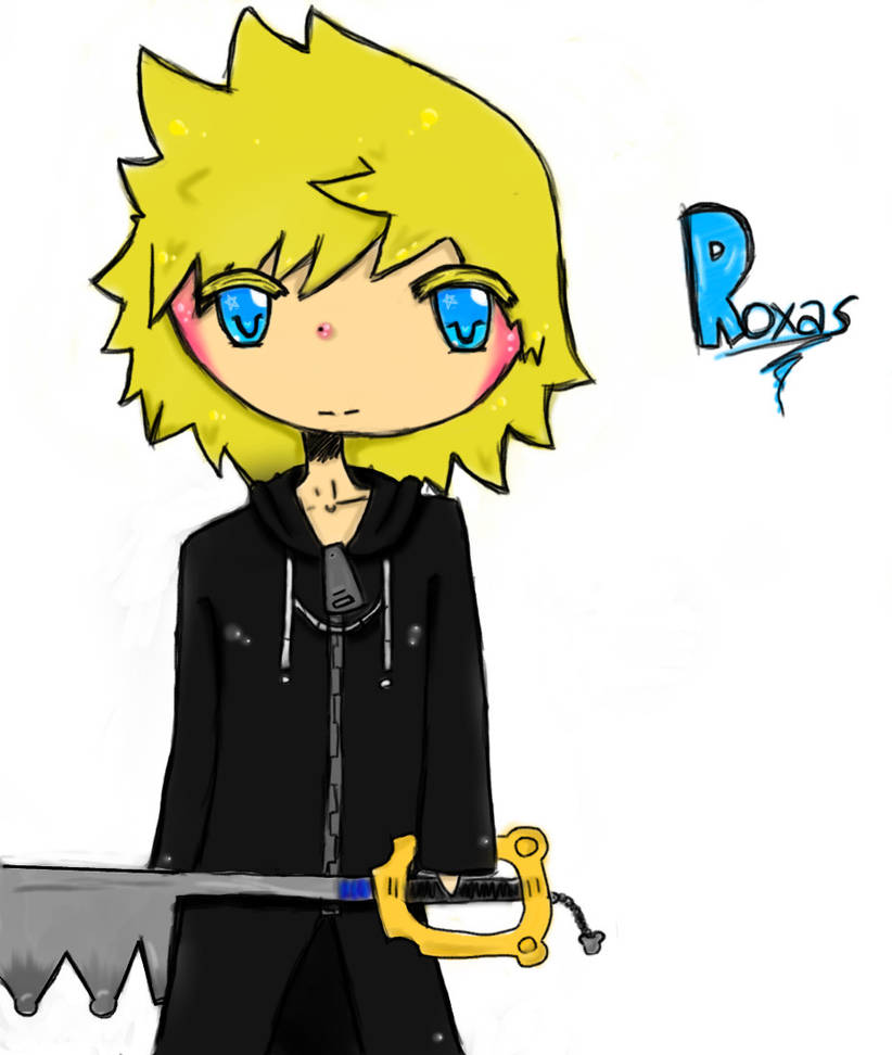 chibi roxas-commission by hebe-goddess on DeviantArt