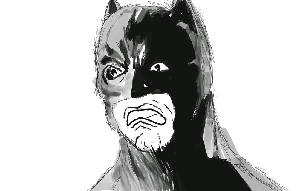 Batman Screams by Adoniolas on DeviantArt