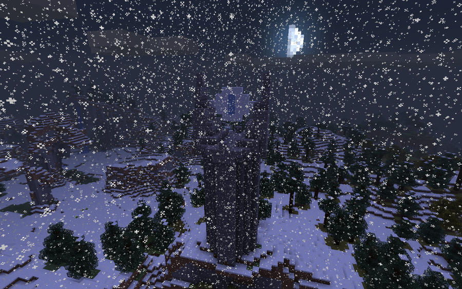 Minecraft - Snow Golems SnowRon Tower