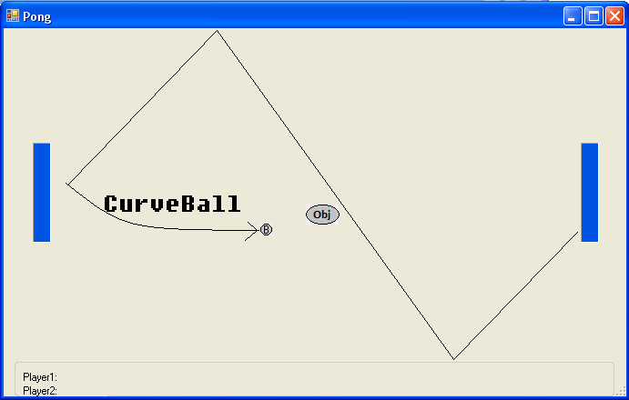 Pong - Ping pong game 3 CurveBall