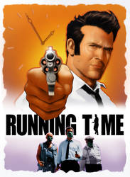 Official Running Time Bruce Campbell Poster Art