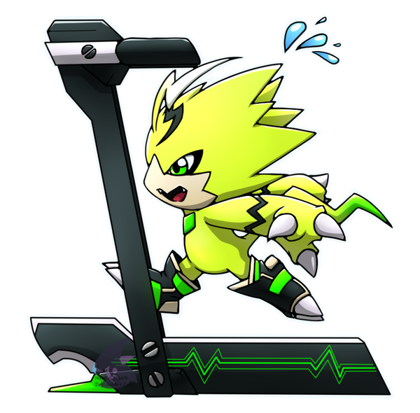 Digimon: Pulsemon by Nicole-Cossack on DeviantArt