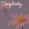 Simplicity.