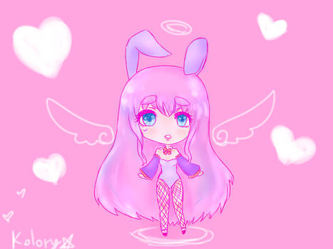 Bunny Megurine Luka - vocaloid chibi