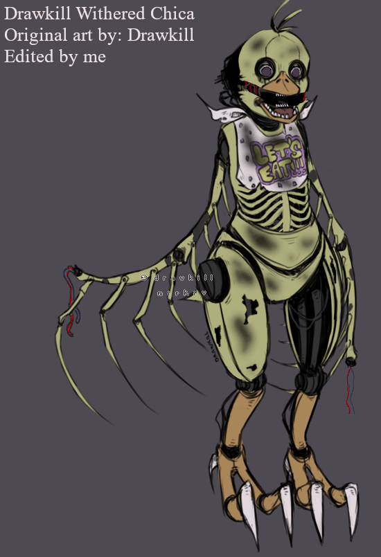 fixed withered chica v3 by 365Speedbonnie on DeviantArt