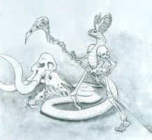 Macabre Serpent  by IDrewYouThisDinosaur