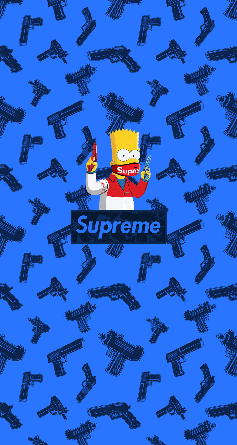 Supreme X Simpsons Iphone Wallpaper By Krongraphics On Deviantart