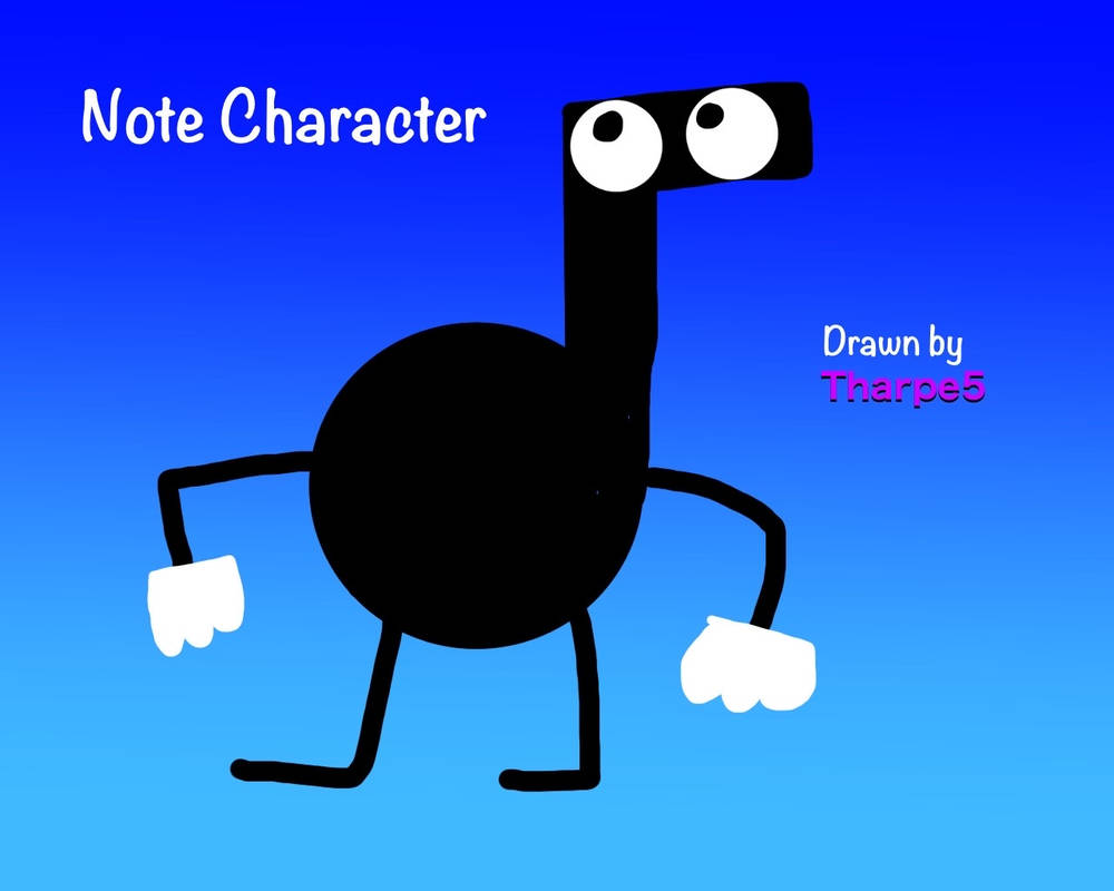 Note Character(2022) by tharpe5 on DeviantArt
