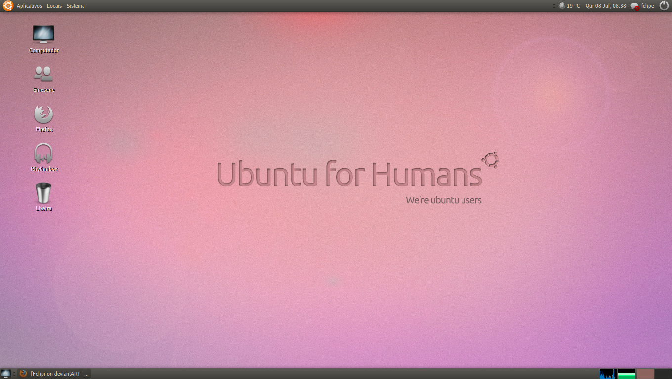 Ubuntu For Humans Ubuntu for Humans Pack Desktop by Felipi on DeviantArt