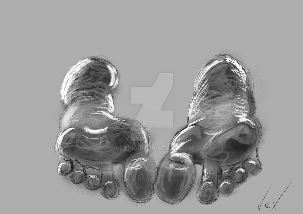 Feet Study by vexinc on DeviantArt