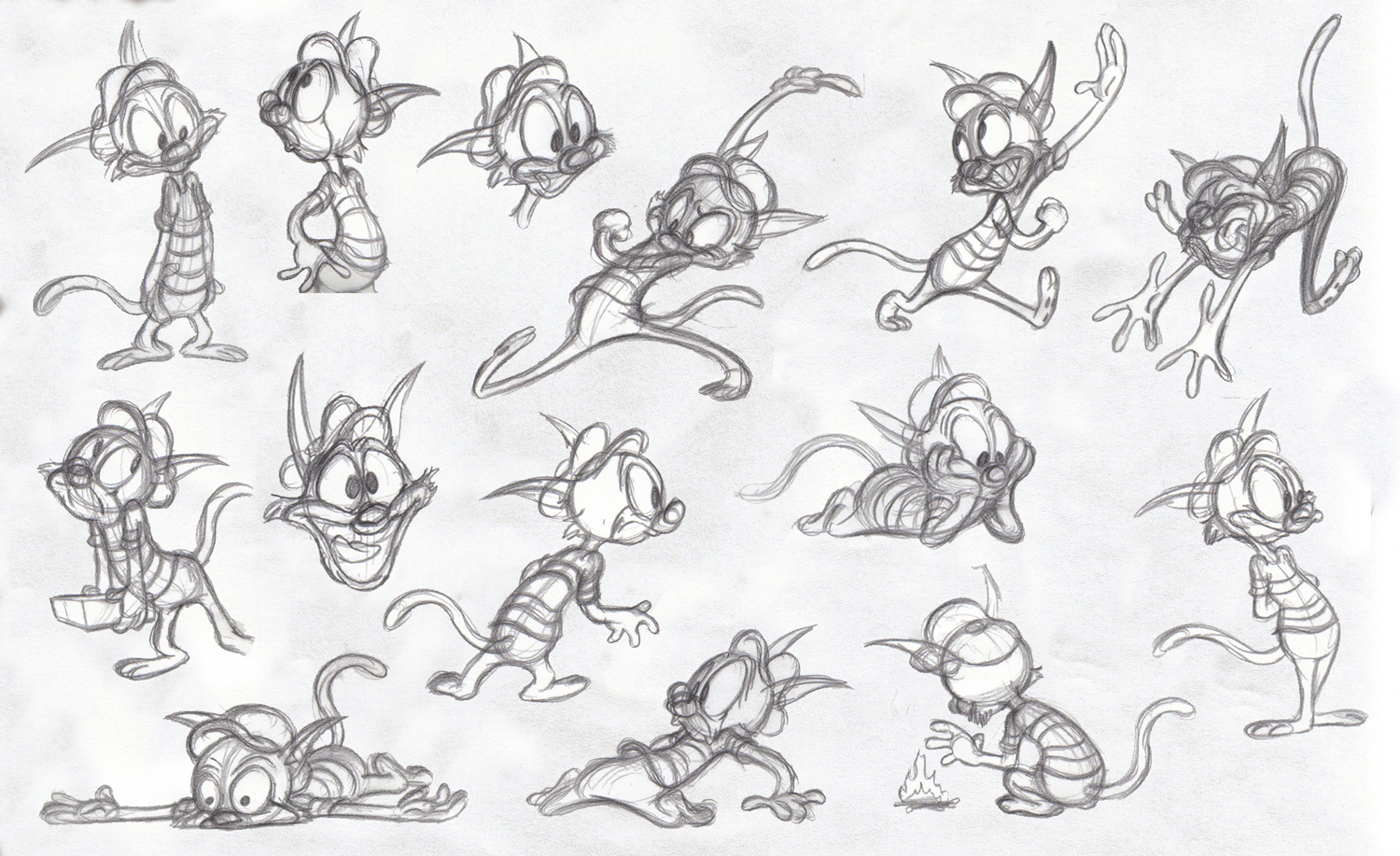 Fun Cat Sketches By Brien Likes Cartoons On Deviantart