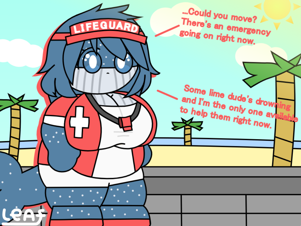 Lifeguard Meg Deviantart Certified Lifeguard :3 by AlphaDevArt on DeviantArt