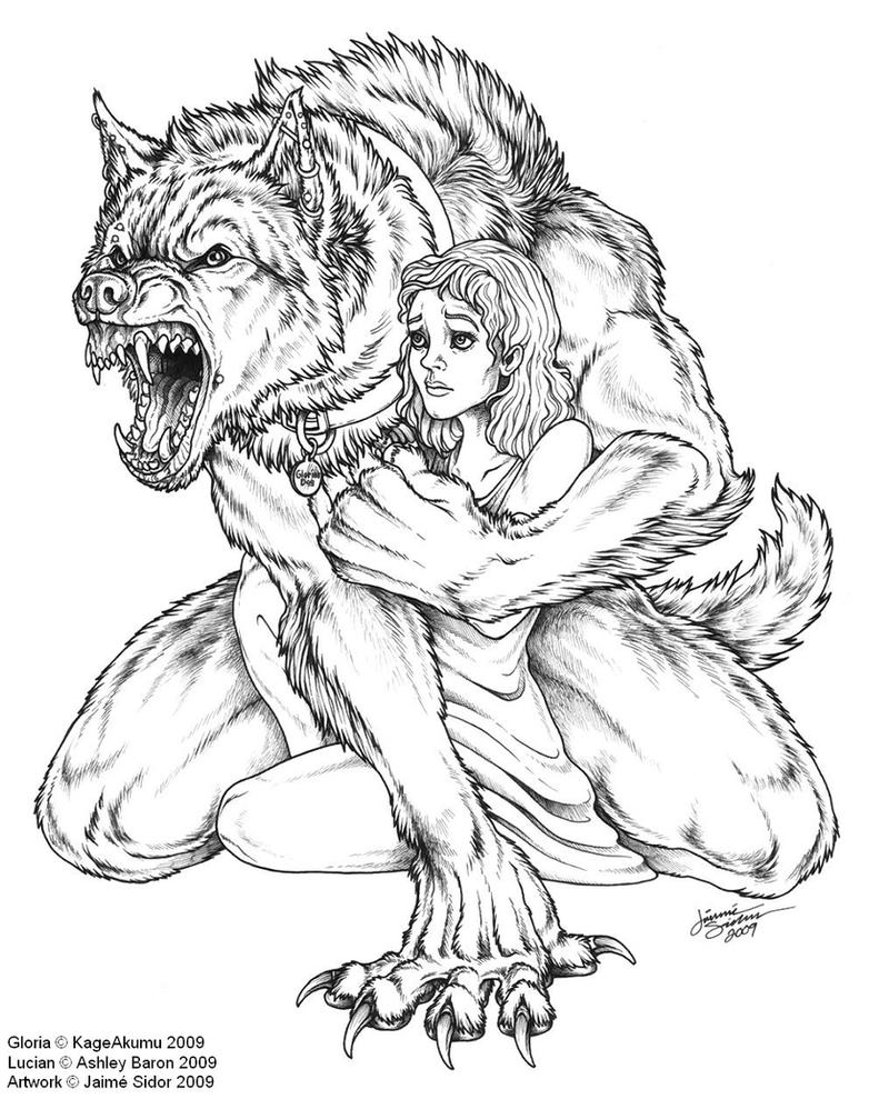 Gloria's Dog by Emryswolf