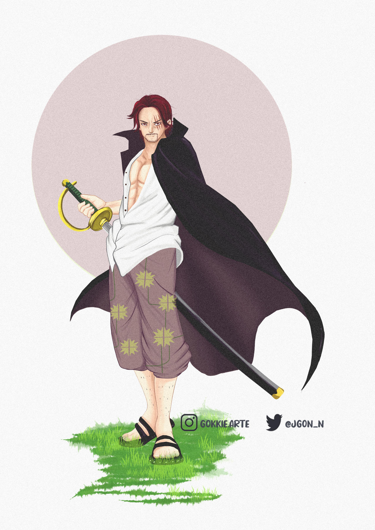 Fanart One Piece Shanks by JGONN on DeviantArt