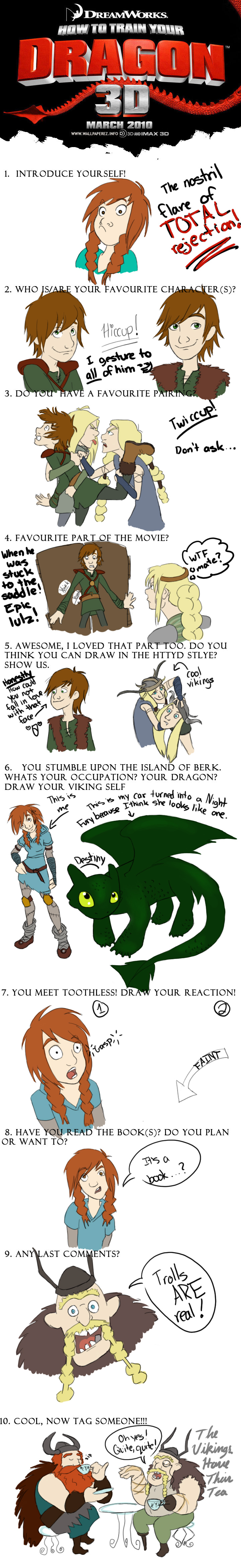 How to Train Your Dragon Meme