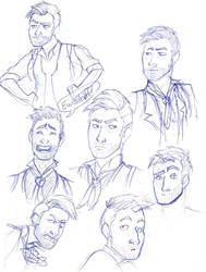 Booker DeWitt Sketches