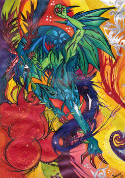 Happy Birthday Leon Chiro -Rainbow-Coloured Dragon