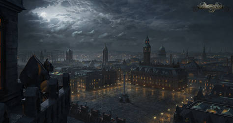 The World of Steam - Matte paintings