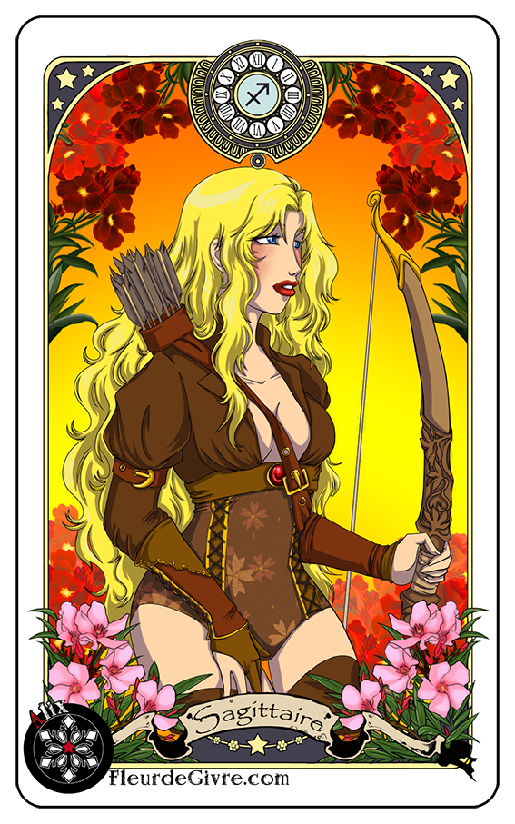 Astrology deck card: Sagittarius