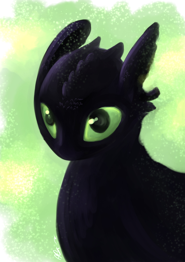 Toothless speedpaint