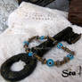 Blue Sky, Copper Earth - Evil Eye Bracelet