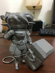 League of Legends sculpture Poppy!