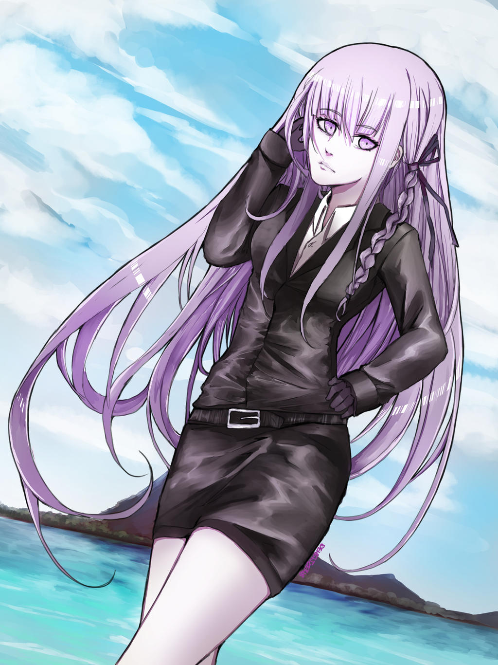Kyoko Kirigiri by Plaguey on DeviantArt