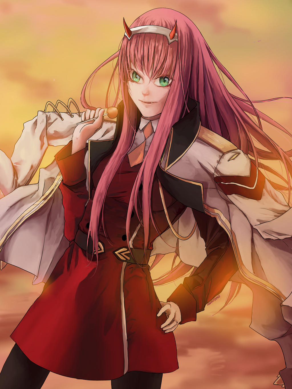 Zero Two by SleepySoren on DeviantArt