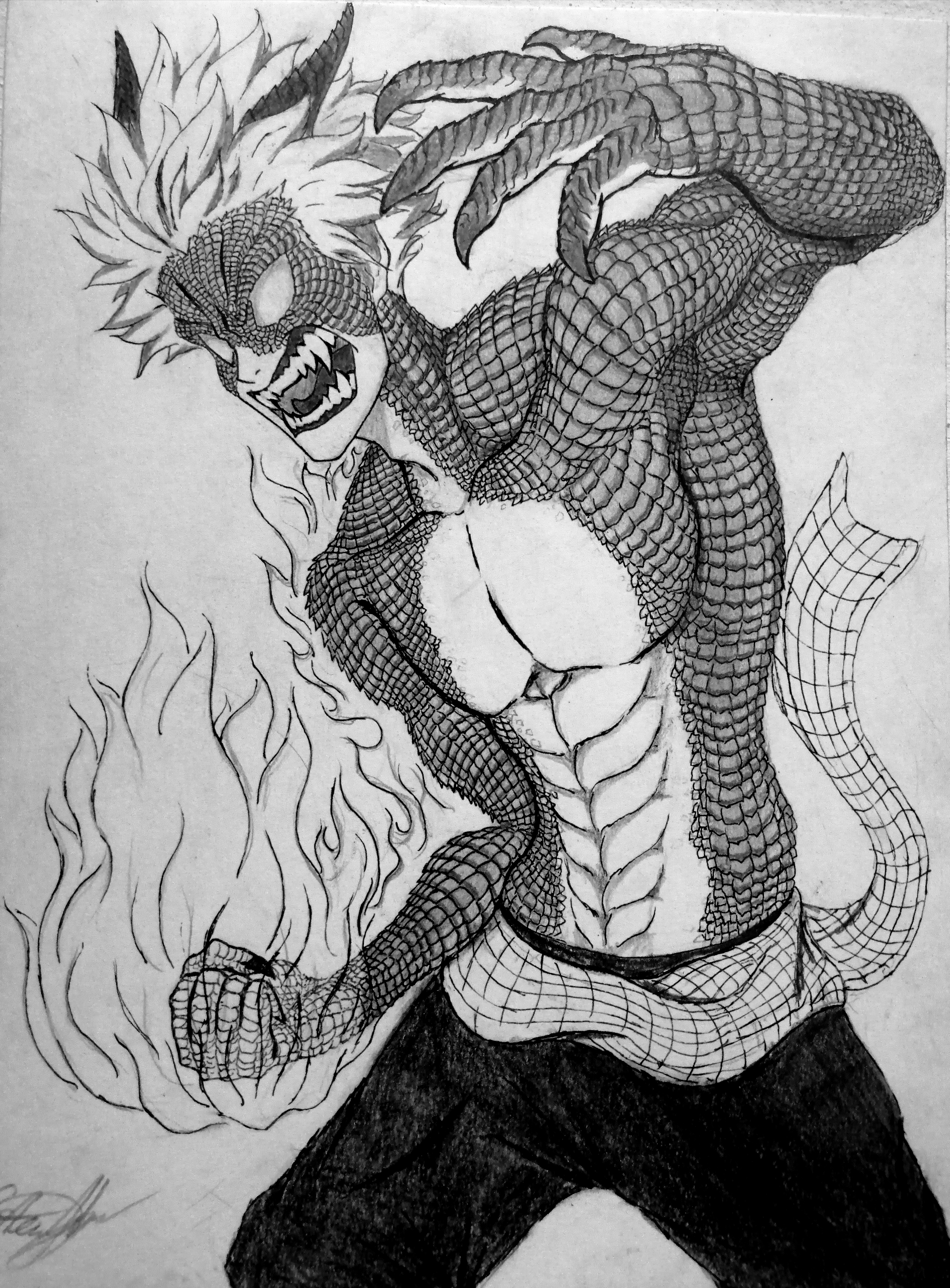 Fairy Tail : Etherious Natsu Dragnir by END7777 on DeviantArt